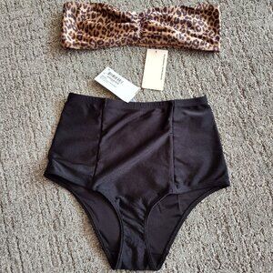 American apparel swimsuit medium set